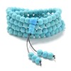 Stretchy Mala Wrist Wrap Yoga Bracelet with 108 Healing Mala