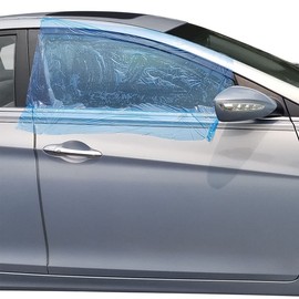 Self-Adhesive Crash Collision Wrap - 2.5 Mil Blue Tinted High Tack (36" x 100')