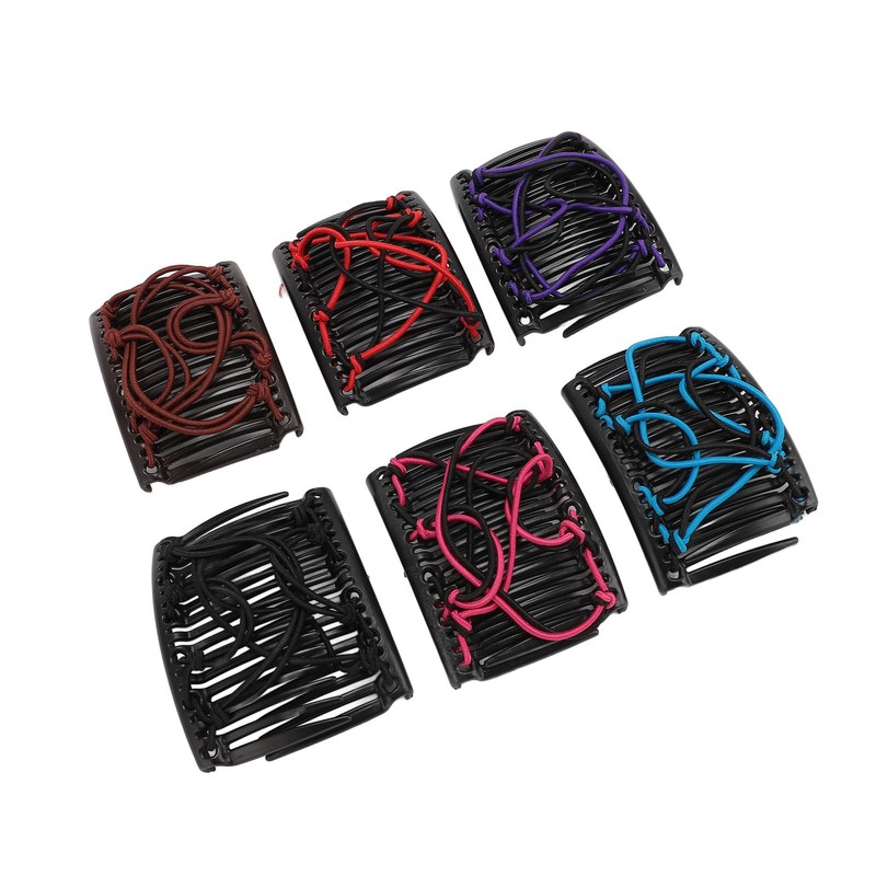 Magic Hair Comb Clips, Adjustable Double Combs Thick Hair Clip