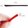 6Pair Silicone Anti-Slip Eyeglass End Tips Ear Sock Eyeglass Arms
