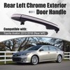 atsuch Rear Left Chrome Exterior Door Handle Compatible with Toyota