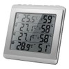 LCD Digital Wireless Indoor/Outdoor Thermometer Hygrometer Four-channel ℃/℉ Temperature Humidity