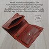 flevado Pedro Vintage Wallet Used Look Leather Red Men's Wallet