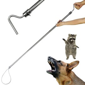 Dutypro Animal Catch Pole, Dog Catcher 4ft Stainless Steel(10.5" Opening)