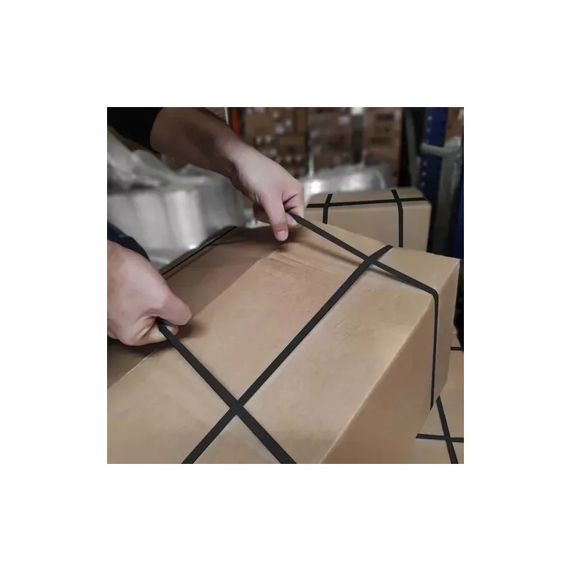 Naliplastic 1 Rollo Fleje Negro 1/2 PLG Polipropileno 800m Facturamos