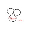 Sourcingmap 3 Pcs 65mm Diameter Piston Rings Set Replacement for