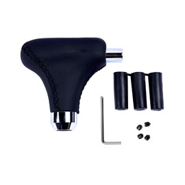Automatic Gear Shift Lever Knob Handle Fit for Honda Accord Civic 1994-1997, Transmission Shifter with Adapters Screws Wrench, Black