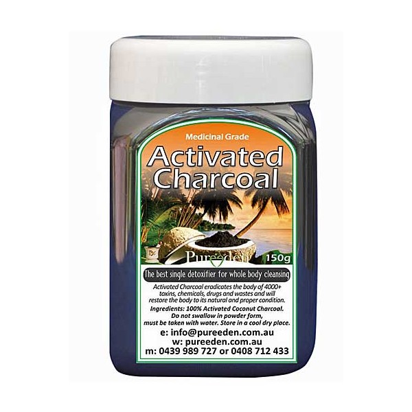 Pure Eden Activated Charcoal 150g