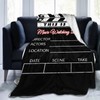 Puxnawi Movie Blanket for Girls Women Boys Men Movie Clapboard