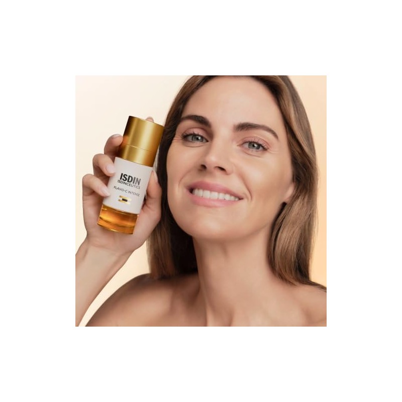 ISDINCEUTICS Flavo-C Intense, Serum Antiedad Revitalizante con Vitamina C, 50ml