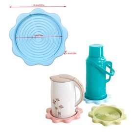 NentMent 3 Pack Electric Kettle Drip Trays Glass Carafe Drip Tray Drip Catcher for Glass Teapot Stovetop Water Pitcher Thermal Coffee Carafe Beverage Drink Dispensers Cold Brew Coffee Maker Tea Kettle