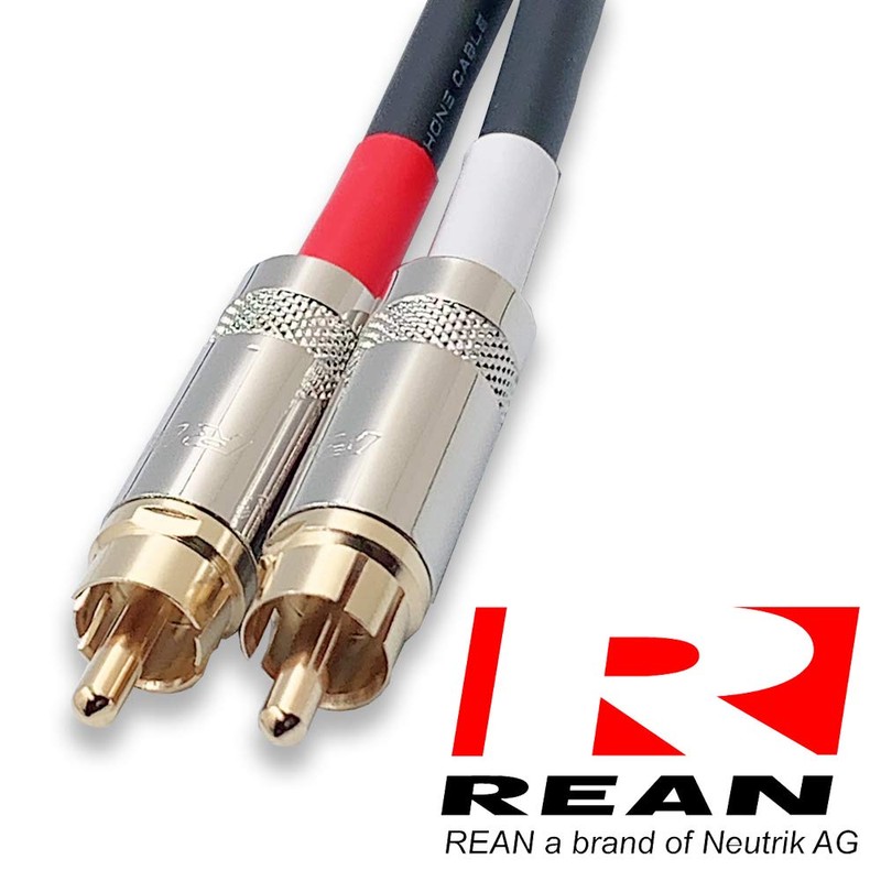 MOGAMI 2534 RCA Audio Line Cable RCA Cable, Set of