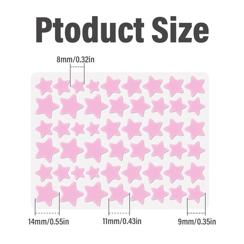 Pimple Patch, 357 Counts Pimple Patch Stars Pimple Patches, Hydrocolloid