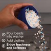 Downy Comfy Cozy In-Wash Laundry Scent Booster Beads, Meadow Rain