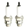 JRL 2pcs Spark Plug For 49cc 60cc 66cc 80cc 2
