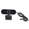 Webcam USB Camera Builtin Microphone Computer Accessory for Live Broadcast