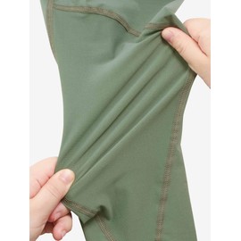 Goldwin GCW15151 Women's Long Tights, Climbing, Trail, Support Tights, Stretch, UV, C3fit, Impact Air Long Tights, Black, L