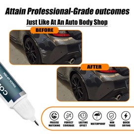 Magnetite Gray Metallic(P8Y) Touch Up Paint Compatible with SUBARU, Car Paint Pen Scratch Repair Two-In-One Touch Up Paint, Premium Car Scratch Remover for Deep Scratches