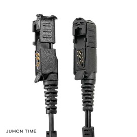 JUMON TIME M0T0R0LA XPR 3500e Earpiece XPR 3300e XPR3500 XPR3000 XPR3300 Walkie Talkie Compatible with Motorola XPR 3300 3500 Two Way Radio Headset with Mic PTT Surveillance Headphone