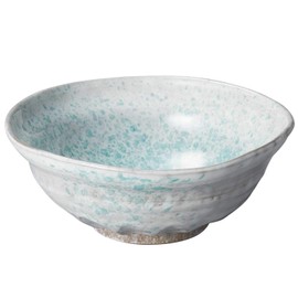 Banko Ware 18164 Pot Pot Medium, Approx. 6.3 inches (16 cm), Blue Rib, Made in Japan