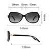 REONAS Polarized Sunglasses, Women's Fashion Sunglasses, Cool Elegant, Jewelry Frame,
