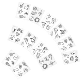 Christmas Heat Shrink Sheets, Heat Shrink Sheets Kits for Kids Christmas Ornament Kit Heat Shrink Sheets Christmas Set DIY Heat Shrink Sheets DIY Hand Made Accessories