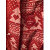 Holiday Time Womens Red Christmas Tree Pattern Suit Top Blazer
