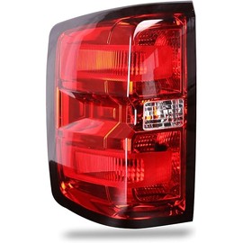Tail Light Compatible With 2014-2019 Chevy Silverado 1500 2500 HD GMC Sierra 3500 HD Left Driver Side Replace:23431875