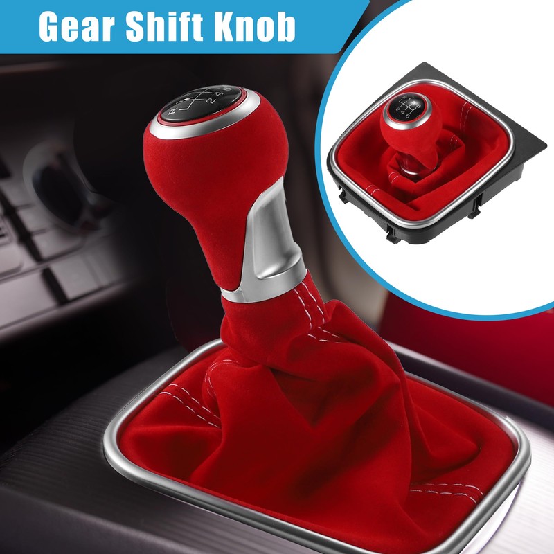 A ABSOPRO Car Manual Gear Shift Knob For Volkswagen Golf