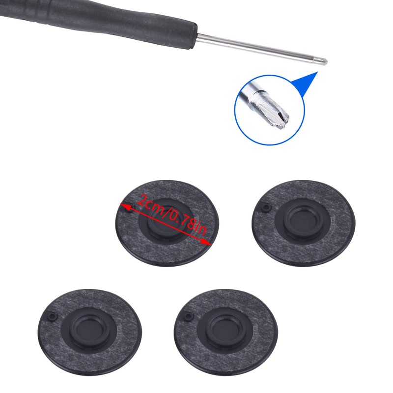 4 Pack Rubber Case Feet Anti-Slip Laptop Bottom Case Feet