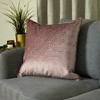 Paoletti Florence Cushion Cover, Blush, 55 x 55cm