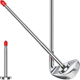 ONHAWKS Golf Alignment Rods-Club Alignment Sticks with Telescopic Magnetic Corrector Trainer Aid Tools Help Visualize and Align Your Golf Shots Club,Swing Aim Practice Accessories Golf Gifts