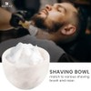 RADICALn - Cuenco de crema de afeitar de mármol blanco