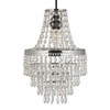 HOMION Chandelier Style Ceiling Light Shade Droplet Pendant Acrylic Crystal