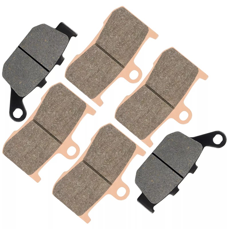 Caltric Front & Rear Brake Pads for Triumph Daytona 675