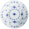 Royal Copenhagen 1016768 Blue Fluted Plain Deep Plate, 6.7 inches