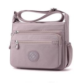 YYW Cross Body Bag Women, Women's Cross-Body Bags with Adjustable Strap Ladies Crossbody Bag Handbags Waterproof Multi-Pocket Shoulder Bags Messenger Bag for Women Shopping Daily Use (#003Black)