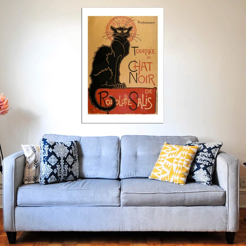 Spiffing Prints Tournee du Chat Noir Steinlen - Large -