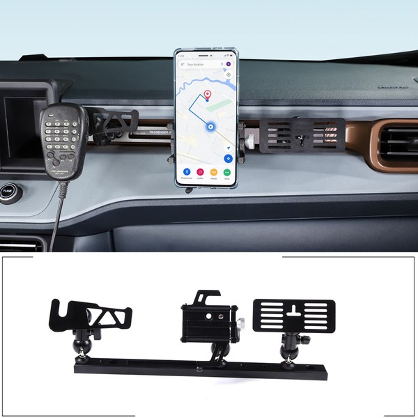Multifunctional Car Phone Intercoms Holder Fit for Ford Maverick 2022