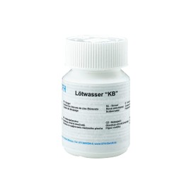 CFH LWK 368 Soldering Flux for Soft Soldering Copper Roofs, Gutters and Downpipes, Flux Type 3114 in Accordance with EN ISO 9454-1, 100 g Screw Lid Box, Made in Germany