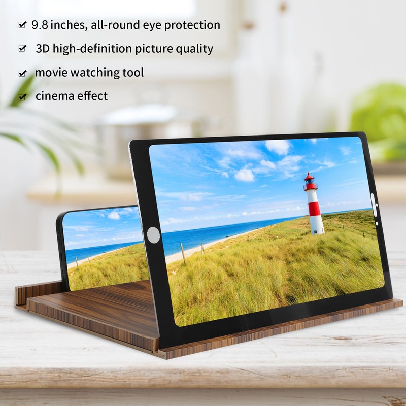 9.8 Inch Phone Screen Amplifier Eyes Protection Mobile Phone Video