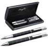 Ferraghini Metal Writing Set with Ballpoint Pen and Rollerball Pen