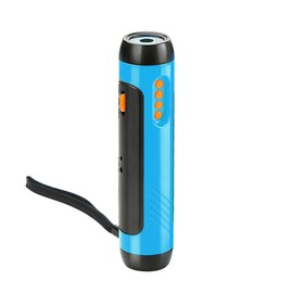 FM Radio Phone Charging Hand Operated Power Generation LED Torch Flashlight Handheld Mini FM Radio Torch