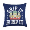 Gymnastics Rings Grip the Rings Gymnast Throw Pillow