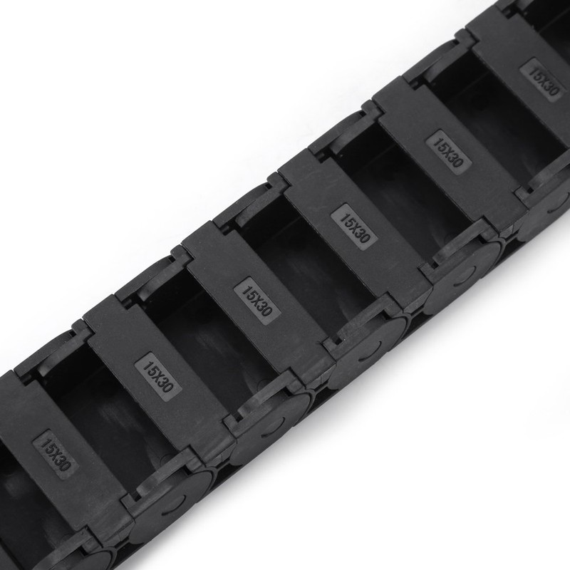 15 mm x 30 mm Black Nylon Cable Pull Chain