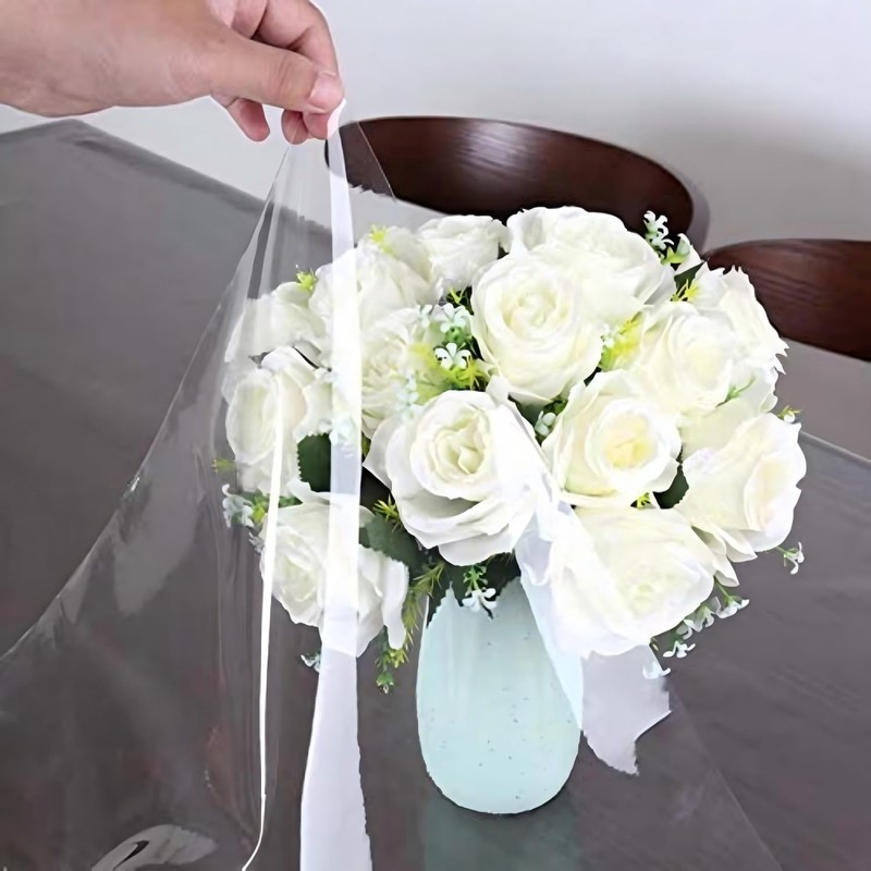 Sancua Mantel Rectangular de PVC 100% Impermeable, 70 x 90