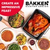 BAKKEN Nonstick Turkey Roasting Pan with Rack – 17 X