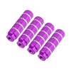 BULLSPANN 4pcs Aluminum Alloy Rear Foot Pegs Footrest Universal Purple