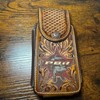 Leather Cellphone Holster - Style: #12