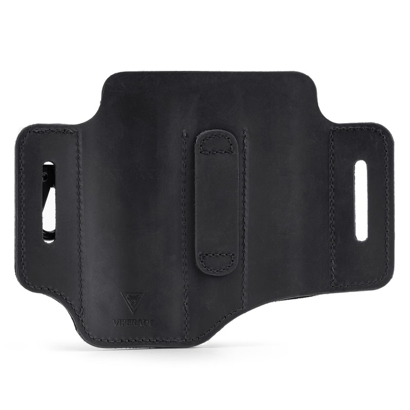 VIPERADE PJ29 Multi-Tool Sheath for Belt, Leather EDC Pocket Organizer